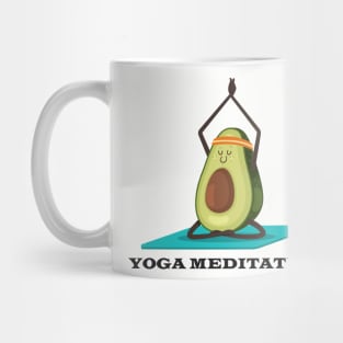 yoga meditation for  women Mug